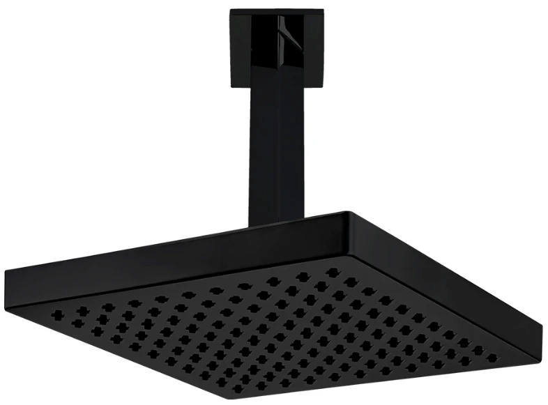 Верхний душ Eca Tiera 102145032C1EX 200*200 мм (черный матовый)
