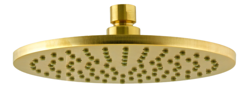Верхний душ Remer 359MM30BGX 300*300 мм (золото матовое брашированное)