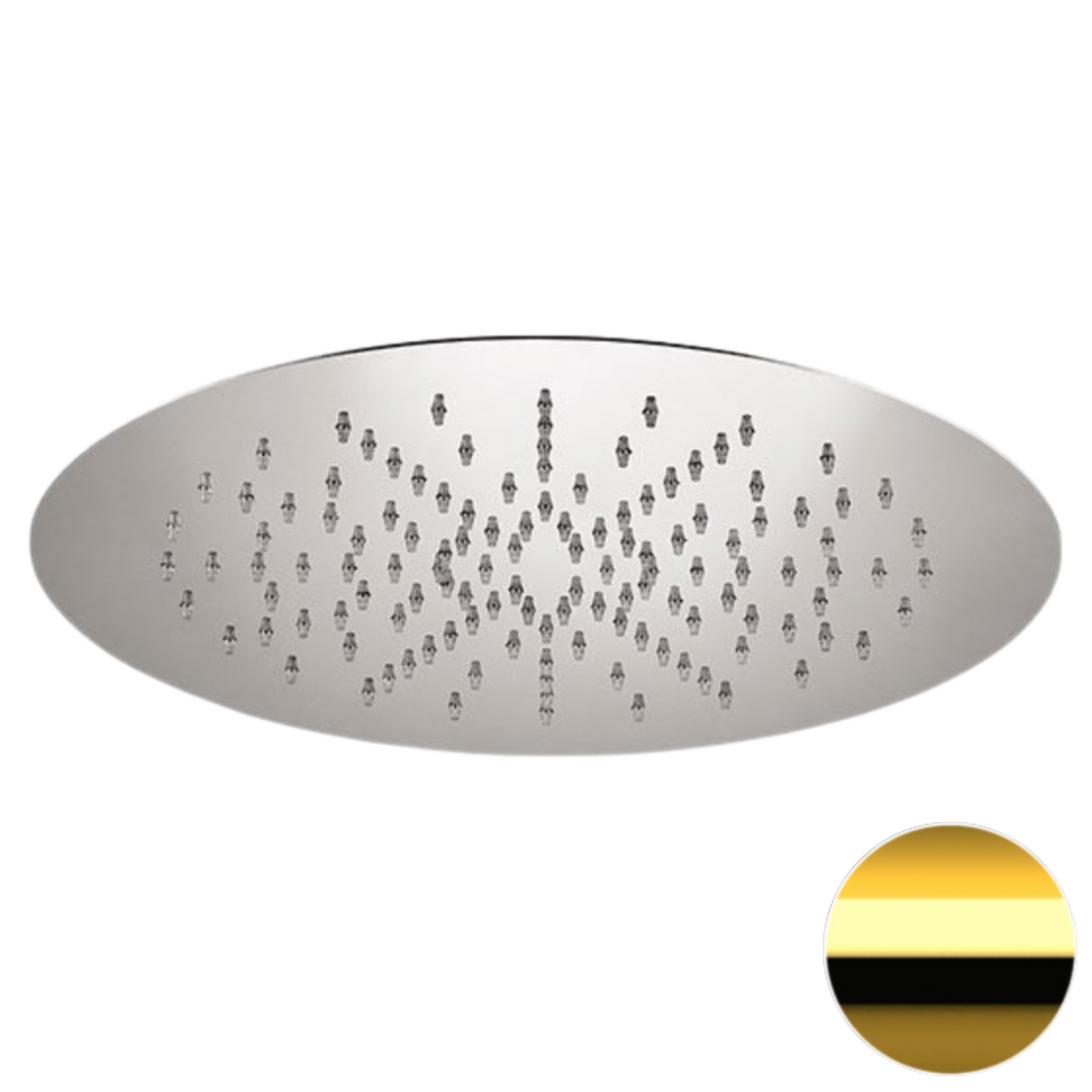 Верхний душ Remer 357EFM44DO 440*440 мм (золото)