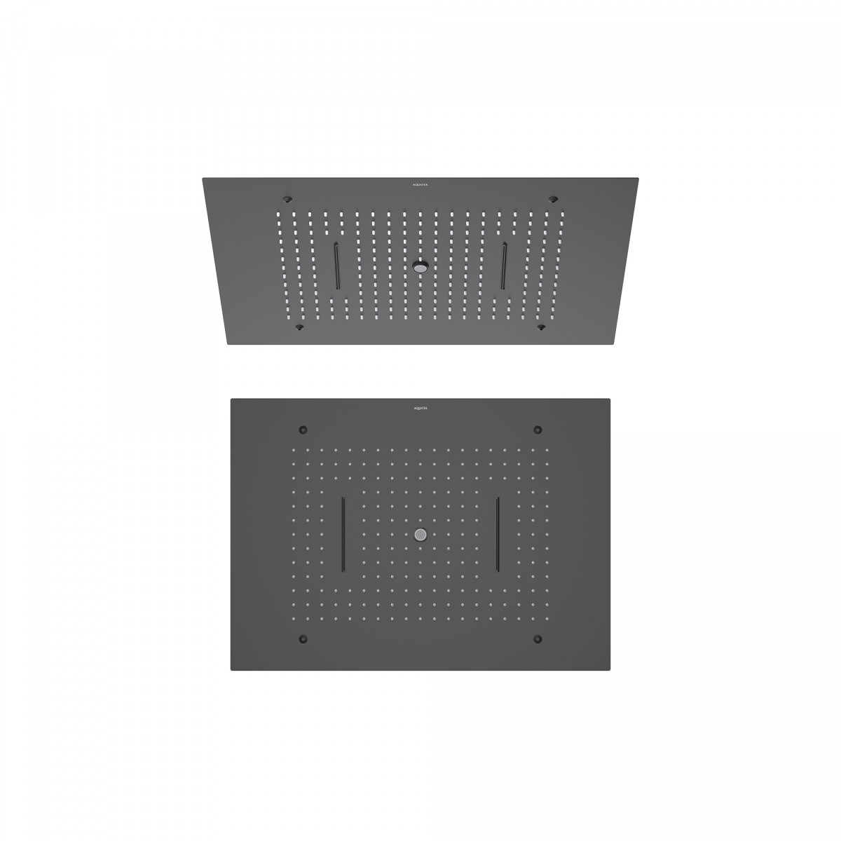 Верхний душ Aquatek AQ2083MB 600*430 мм (чёрный матовый)