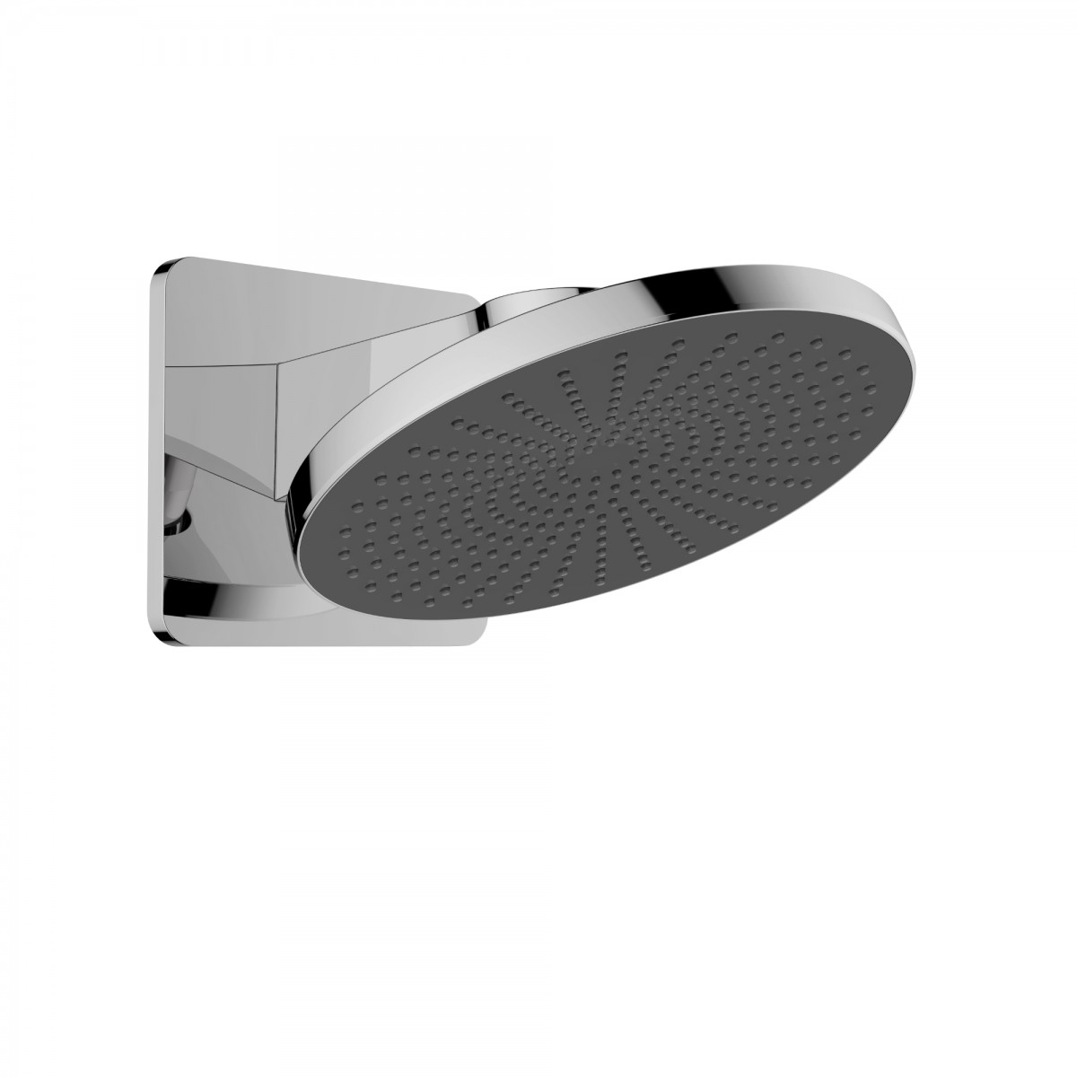 Верхний душ с держателем Vincea Inspire VSHD-3I5CCH 250*250 мм (хром)