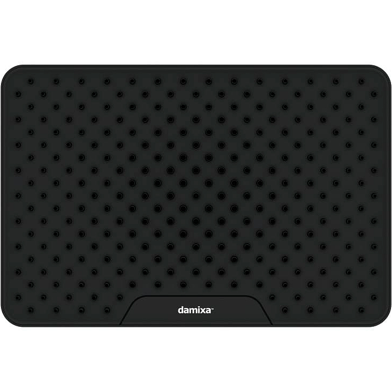Верхний душ Damixa Merkur 940050300 310*200 мм (черный матовый)