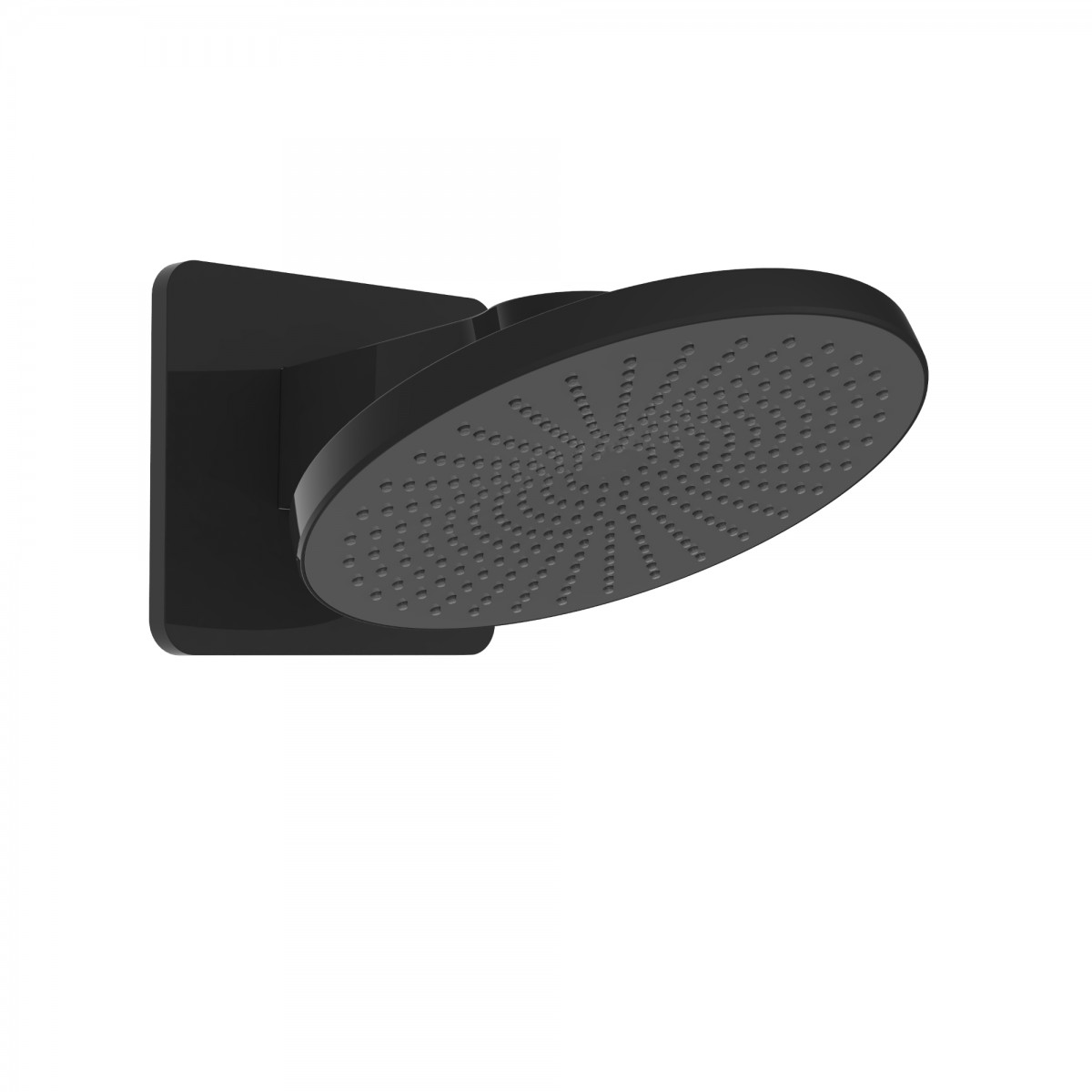 Верхний душ с держателем Vincea Inspire VSHD-3I5CMB 250*250 мм (черный)