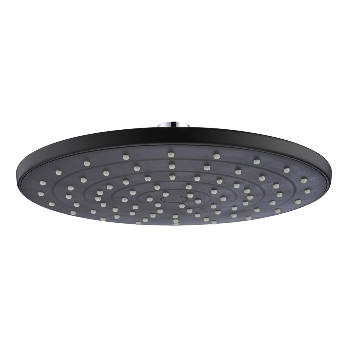 Верхний душ WasserKRAFT A077 225*225 мм (чёрный матовый)