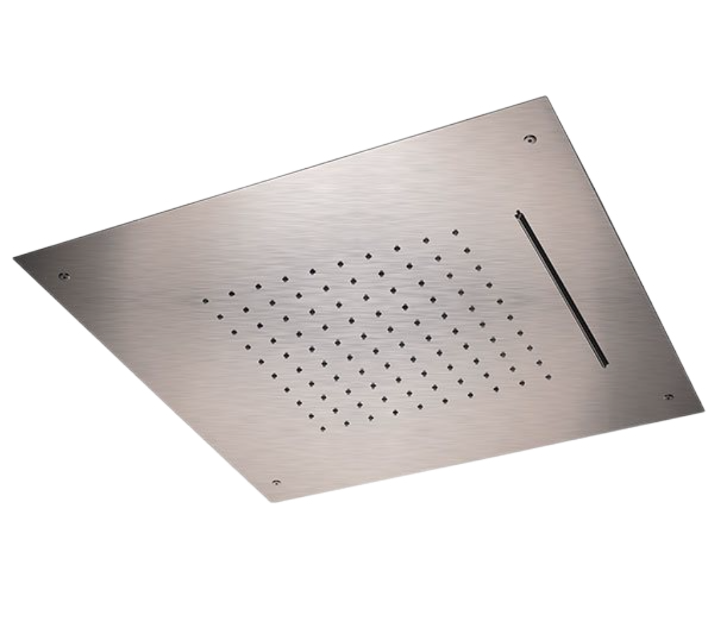 Верхний душ Remer X Style Inox SS357SFS50C 500*500 мм (нержавеющая сталь матовая)