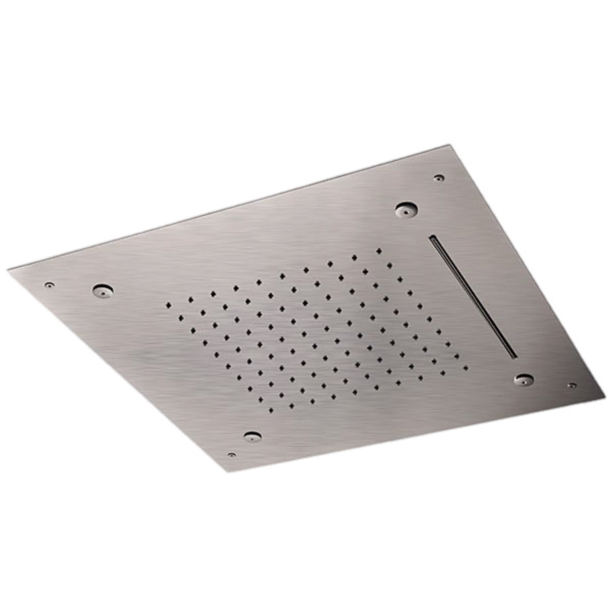 Верхний душ Remer X Style Inox SS357SFS50NC 500*500 мм (нержавеющая сталь матовая)