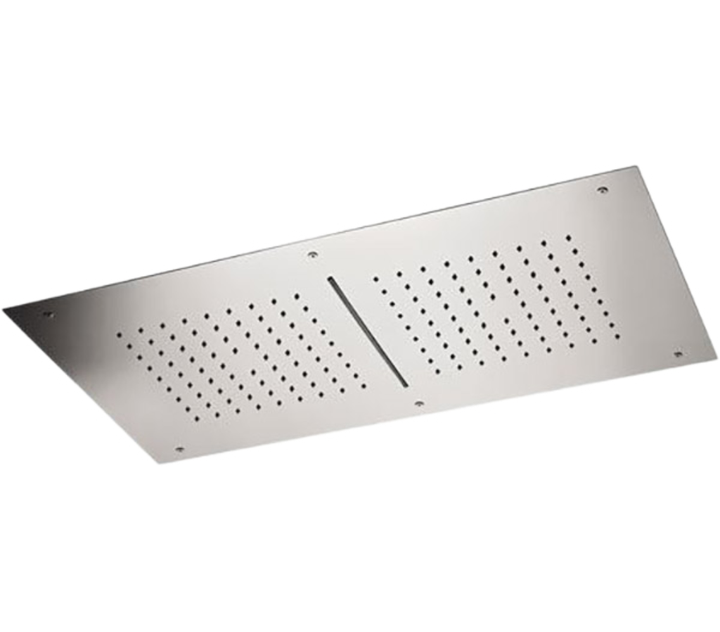 Верхний душ Remer X Style Inox SS357SFR7040C 700*400 мм (нержавеющая сталь матовая)