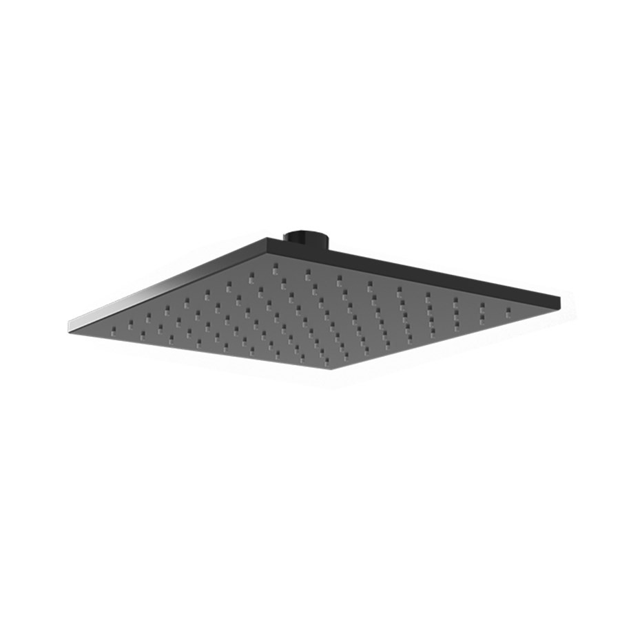 Верхний душ Paini 50PZ759QQ25 250*250 мм (чёрный брашированный)
