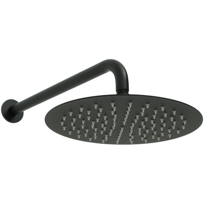 Верхний душ Allen Brau Priority 5.31017-31 250*250 мм (черный матовый)