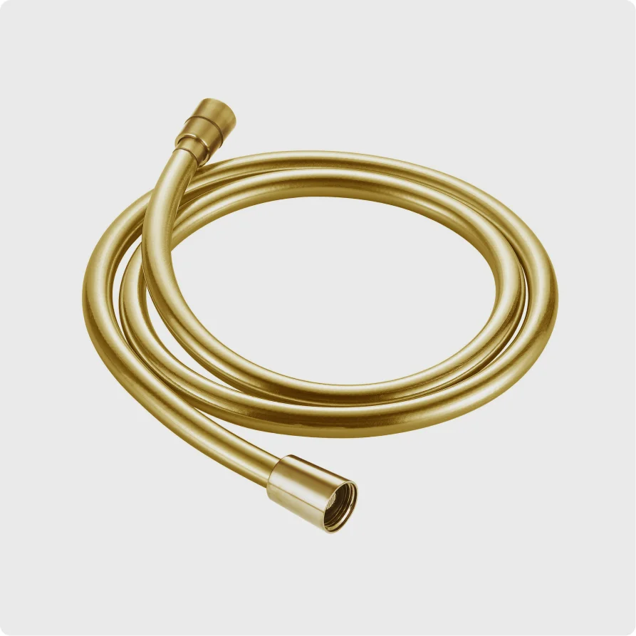 Душевой шланг AQUAme AQM1501GG 1000 мм (золото)