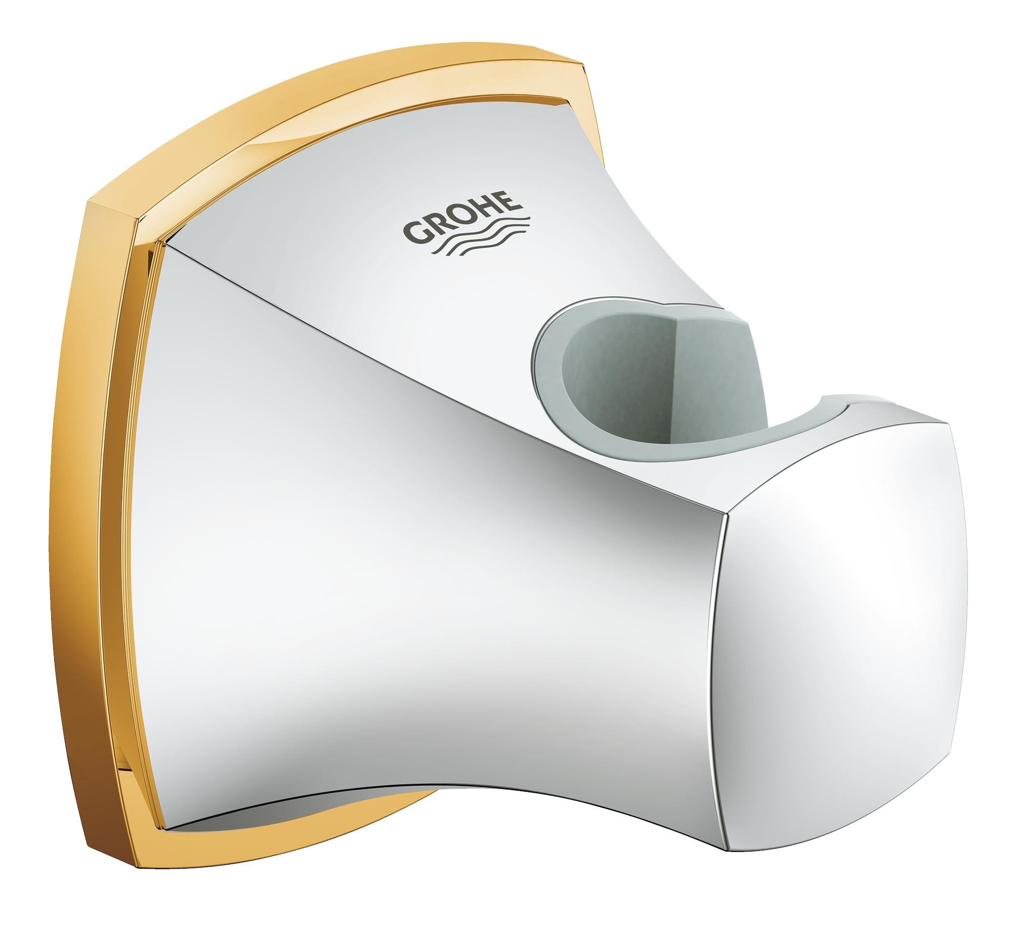 Настенный держатель лейки душа GROHE Grandera, хром/золото 27969IG0