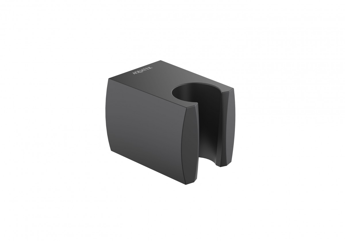Держатель душевой лейки Aquatek AQ2403MB (чёрный матовый)