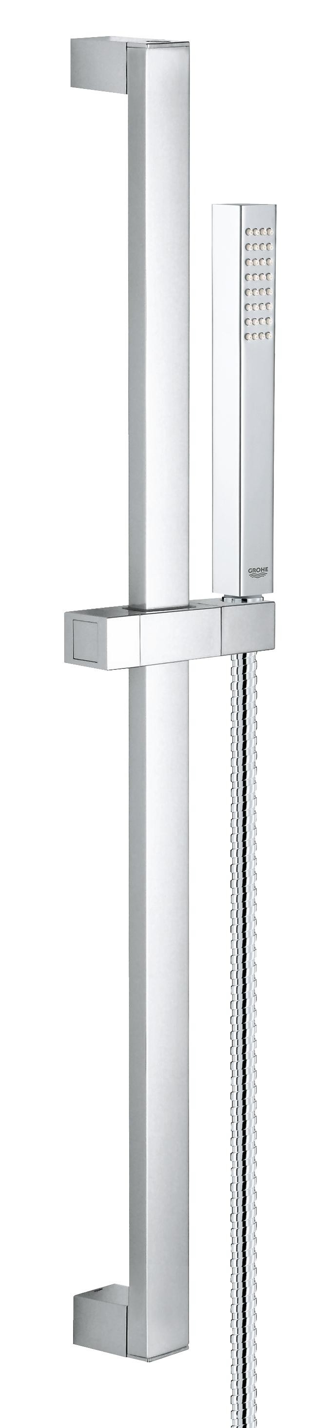 Душевой гарнитур GROHE Euphoria Cube+ (ручной душ, штанга 600 мм, шланг 1750 мм), хром 27891000