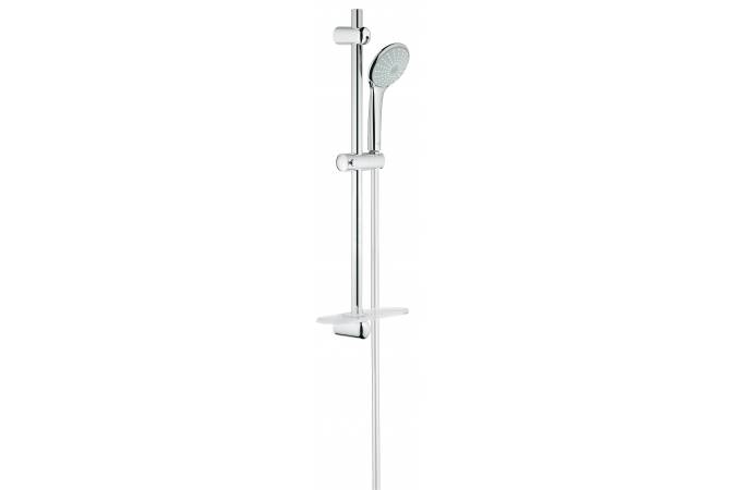 Душевой гарнитур GROHE Euphoria (ручной душ, штанга 600 мм, шланг 1750 мм), Хром 27266001