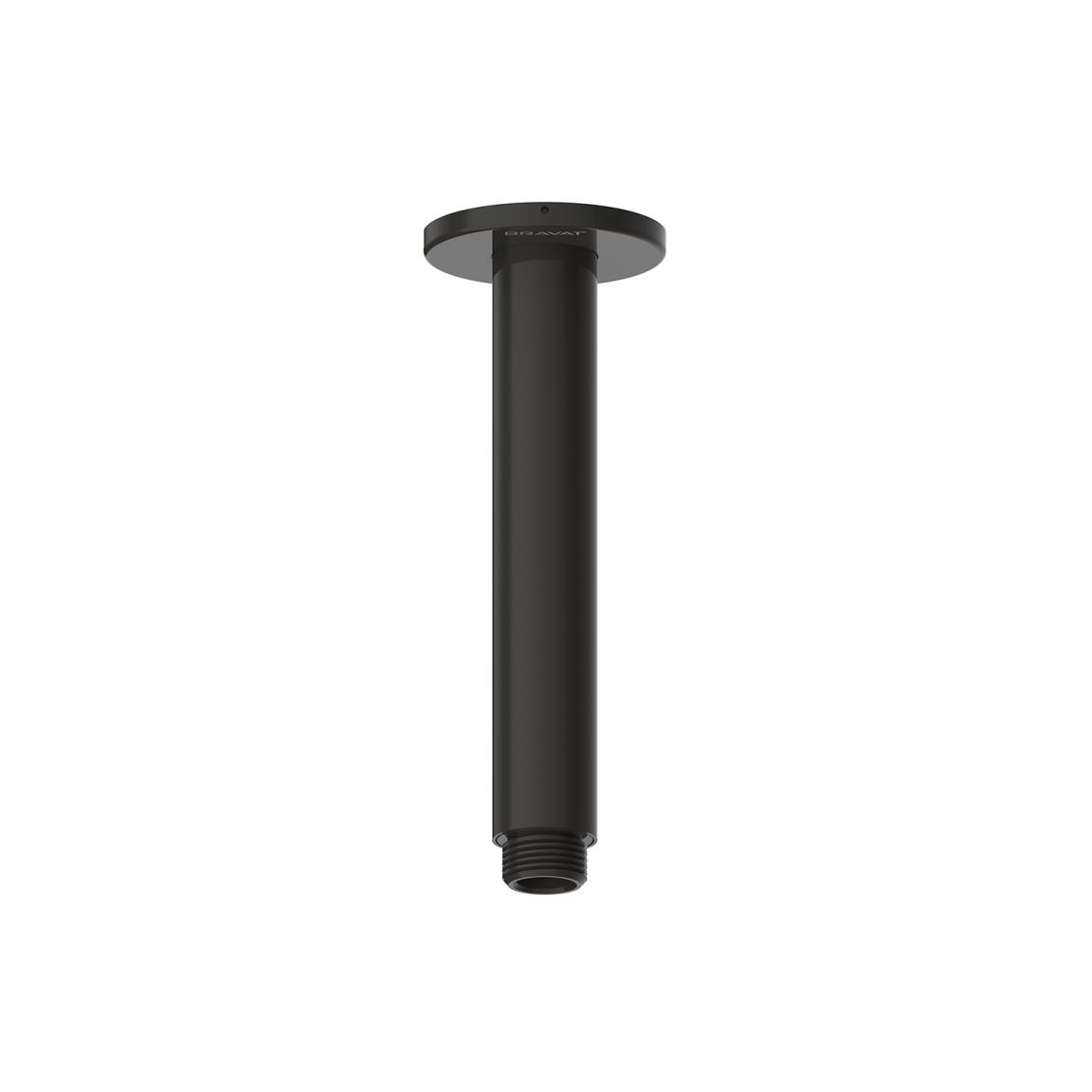 Душевой кронштейн Bravat Built-in D314BW-1-ENG (черный)