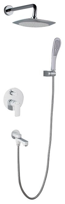 Встраиваемая душевая система Gappo G7148-8 (белый)