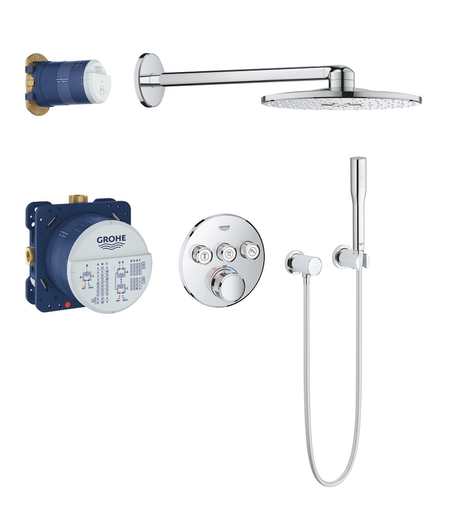 Душевая система Grohe Grohtherm SmartControl Perfect, (34705000)