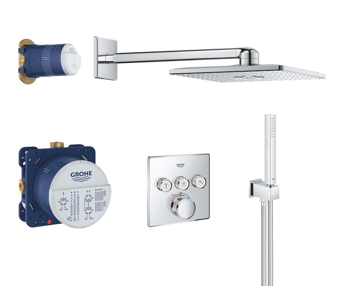 Душевая система GROHE Grohtherm SmartControl Perfect 34706000