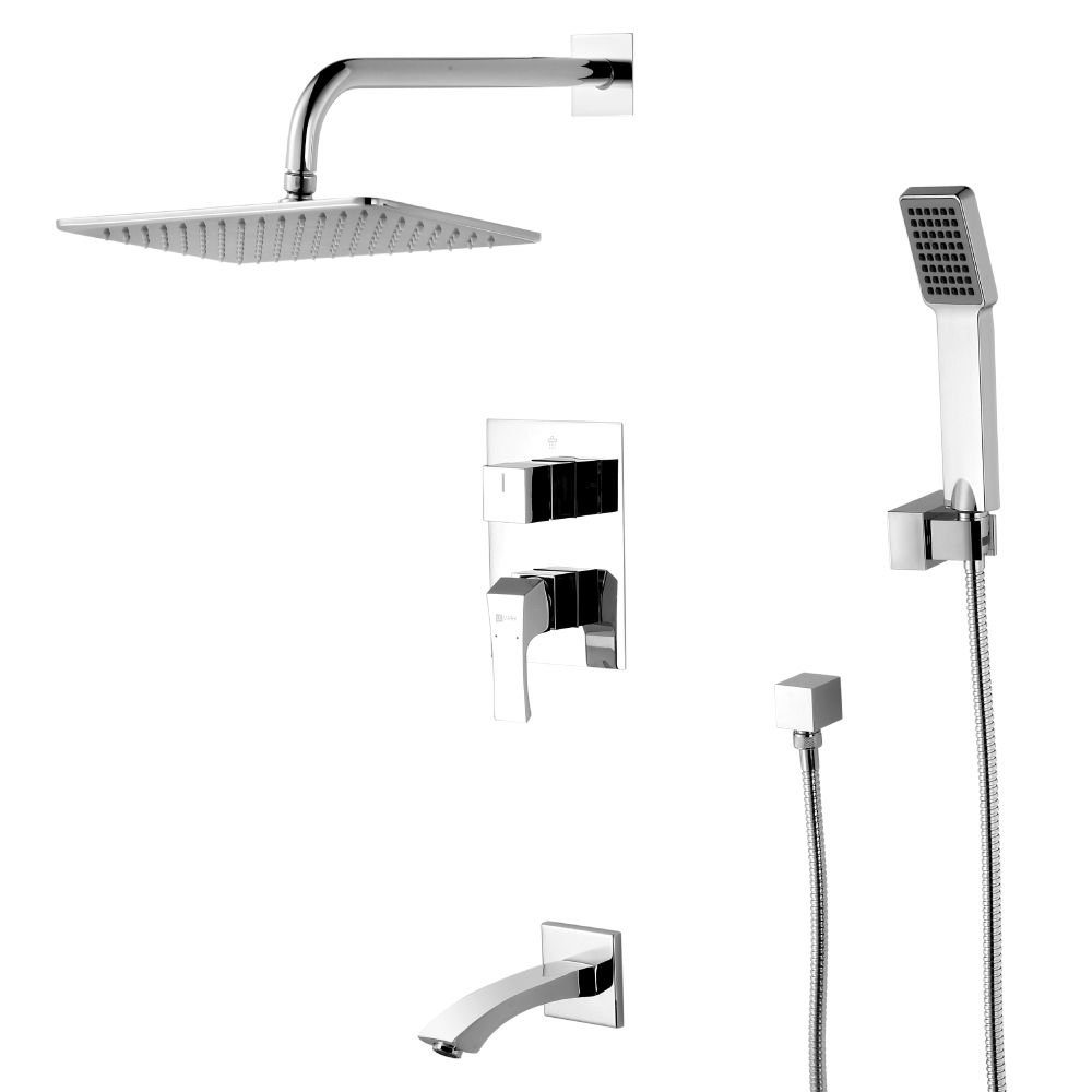 Встраиваемая душевая система Lemark Unit LM4522C (хром)