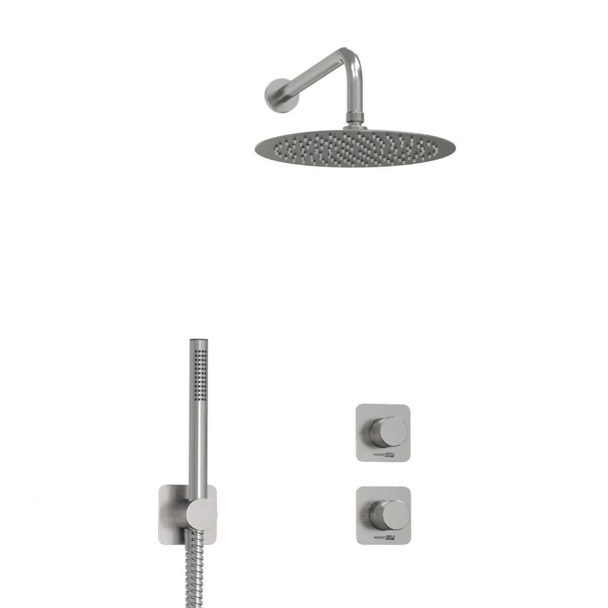 Встраиваемая душевая система WasserKRAFT Tauber A6451.296.097.121.275.100.276 (никель)
