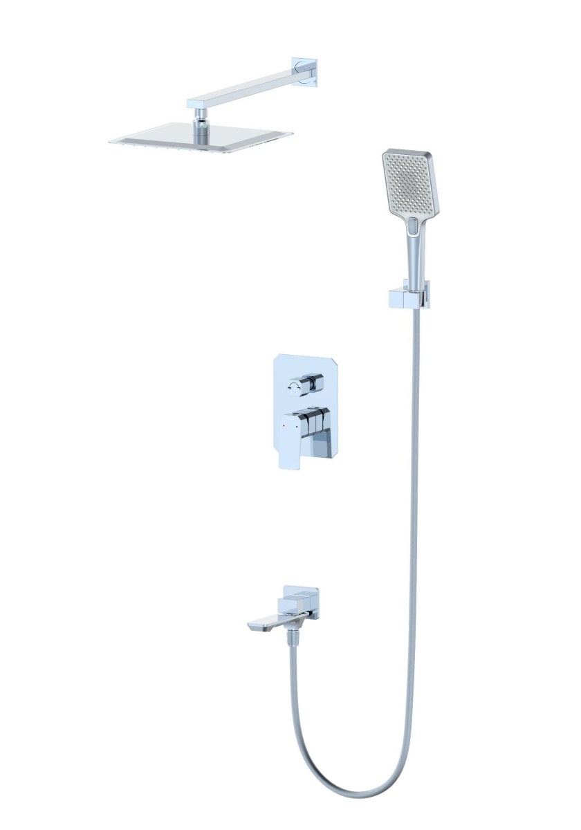 Встраиваемая душевая система Wonzon & Woghand DIAMOND WW-88939011-CR (хром)