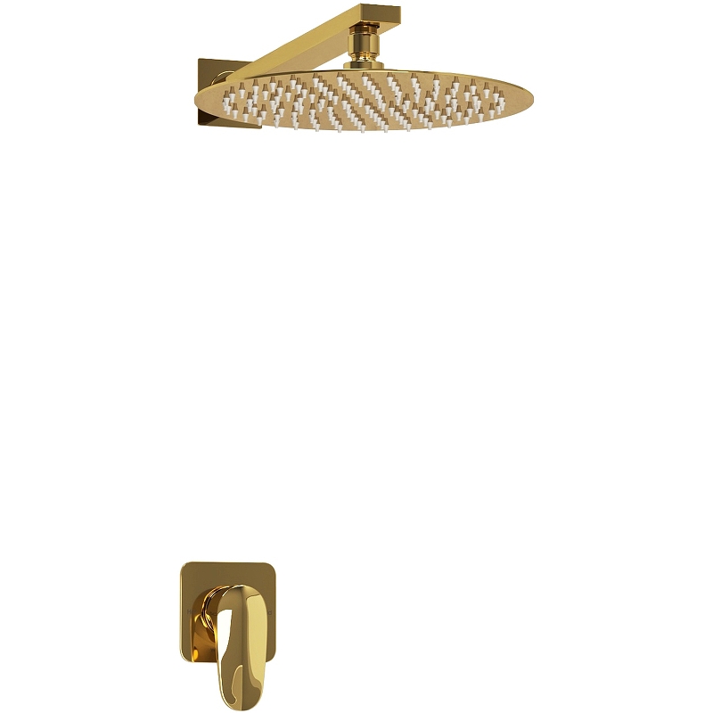 Встраиваемая душевая система WasserKRAFT Neckar A2151.183.208 (золото)