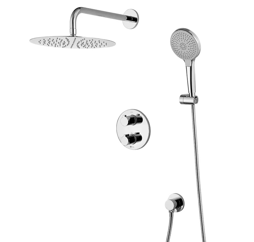 Встраиваемая душевая система Lemark Yeti LM7829C (хром)
