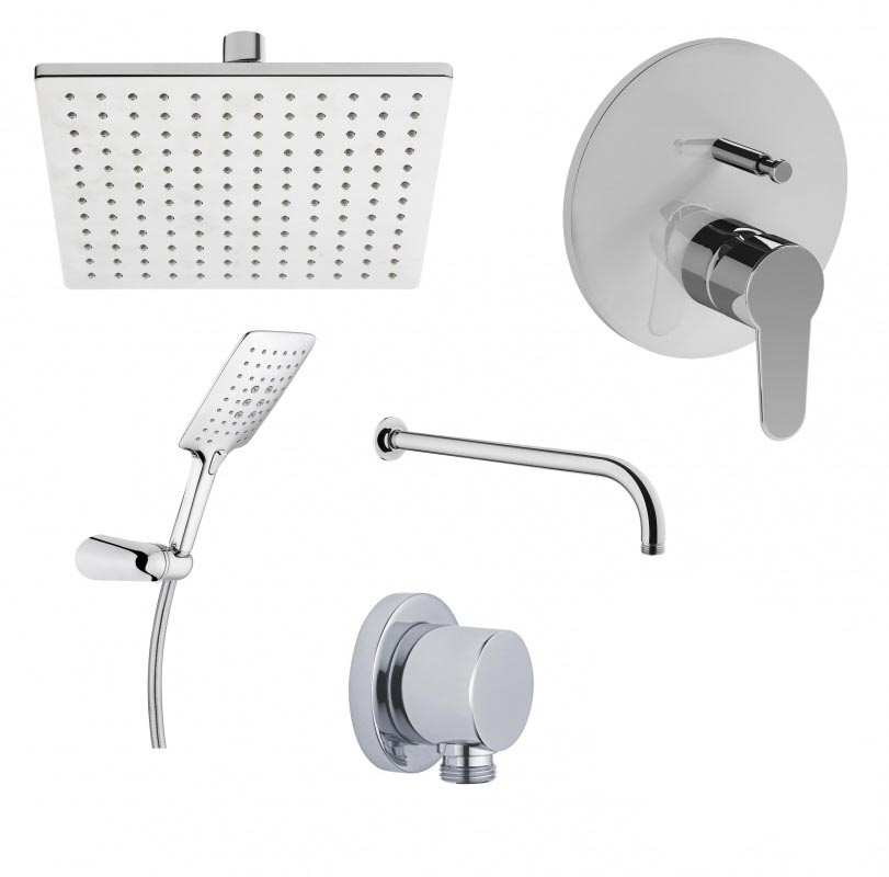Встраиваемая душевая система Vitra Win S A49265EXP (хром)