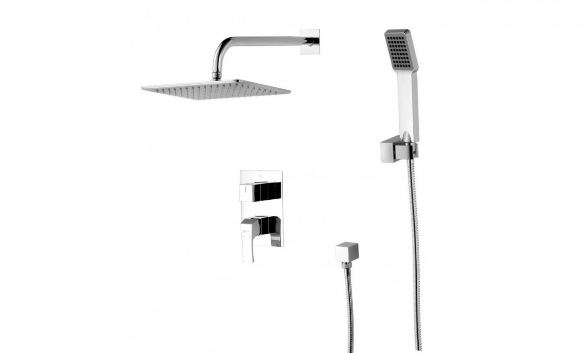 Встраиваемая душевая система Lemark Unit LM4529C (хром)