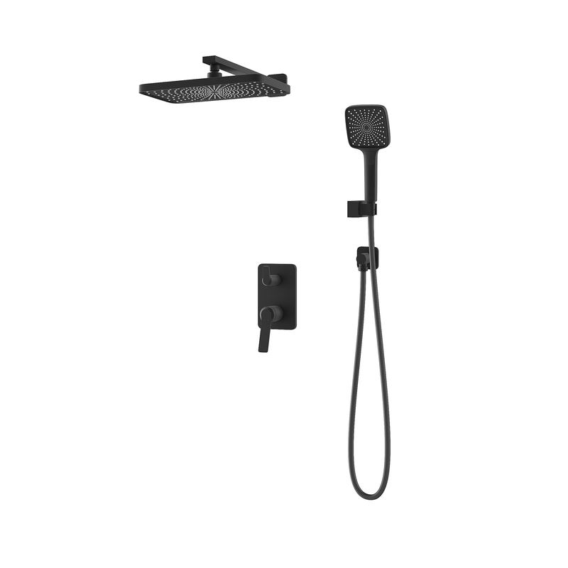 Встраиваемая душевая система IDDIS Parker PARBL02i67 (черный матовый)