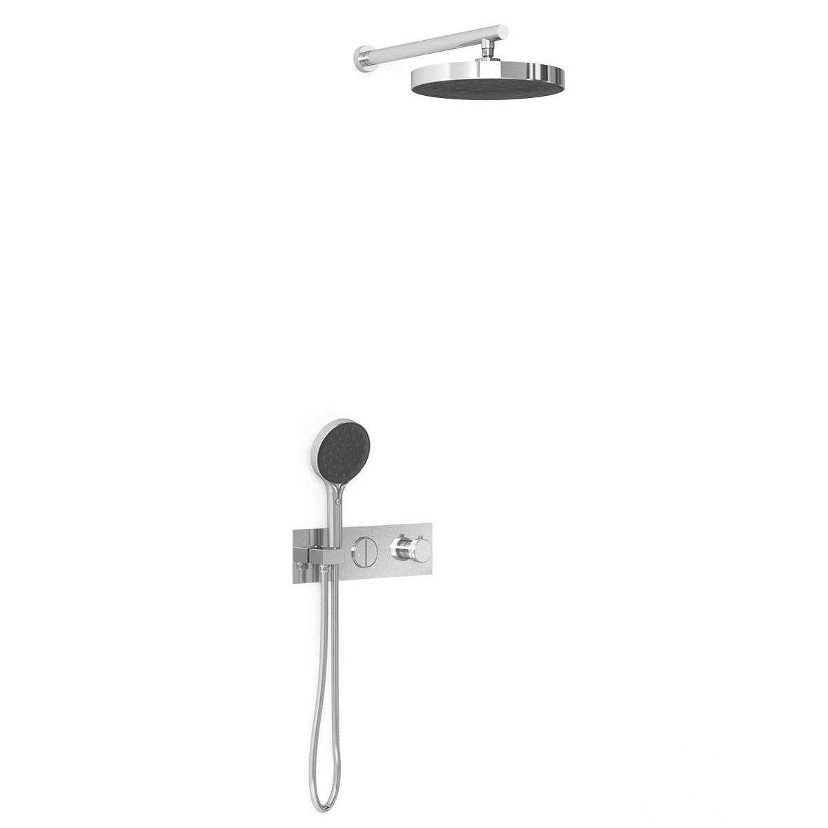 Встраиваемая душевая система Vincea Inspire VSFW-422TI2CH (хром)
