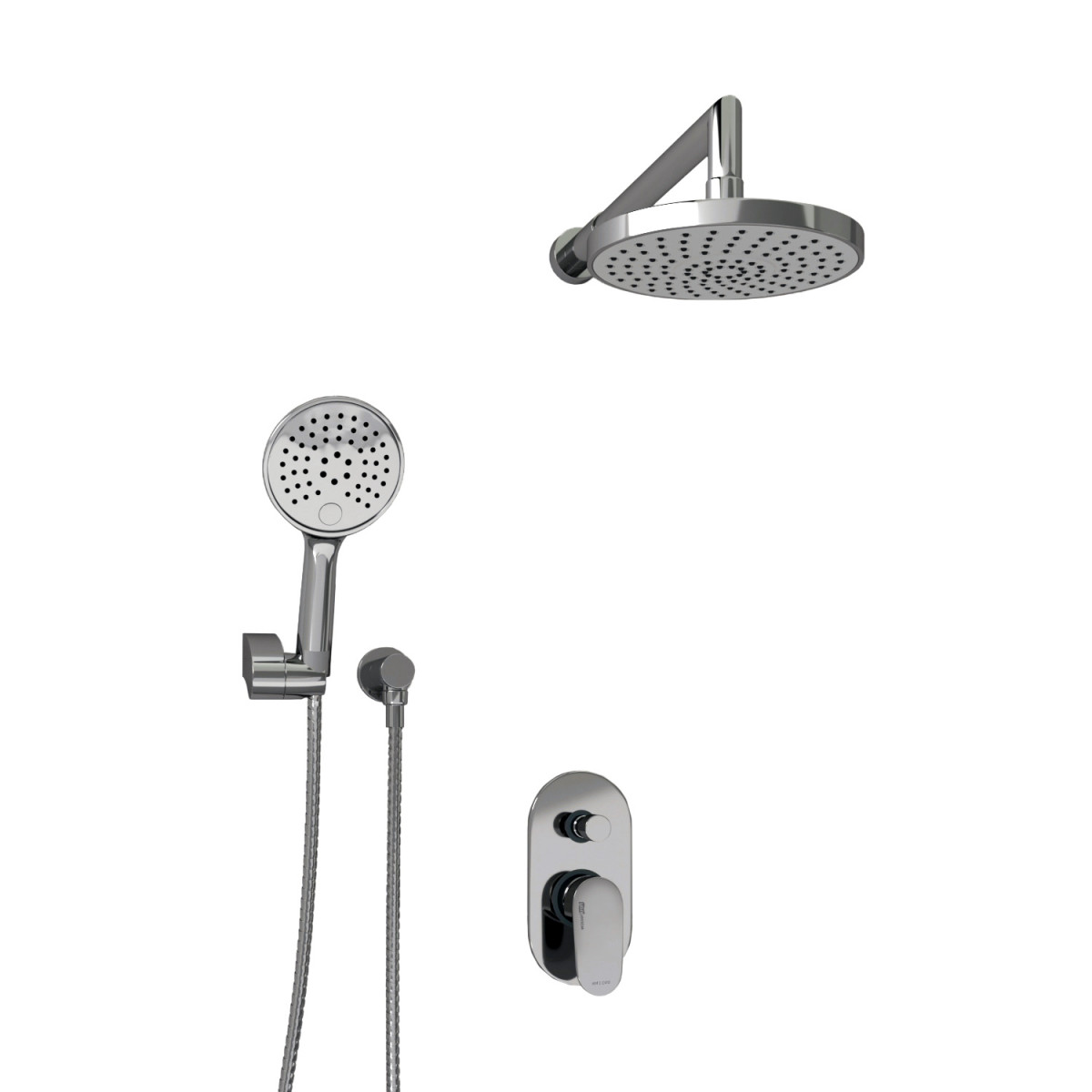 Встраиваемая душевая система WasserKRAFT Donau А14029 (хром)