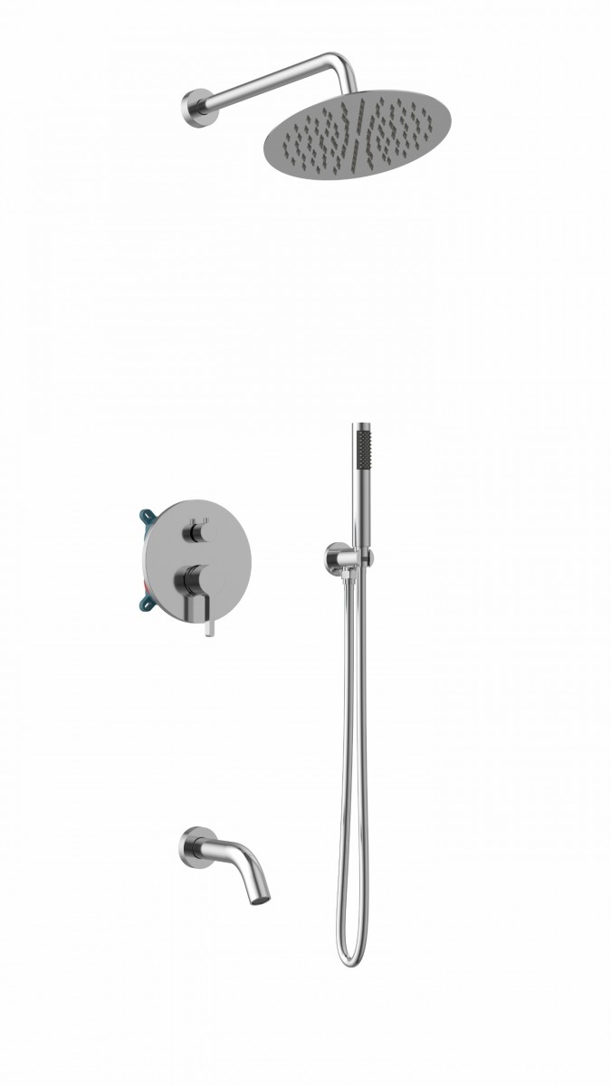 Встраиваемая душевая система Vincea Villa VSFW-1VL3CH (хром)