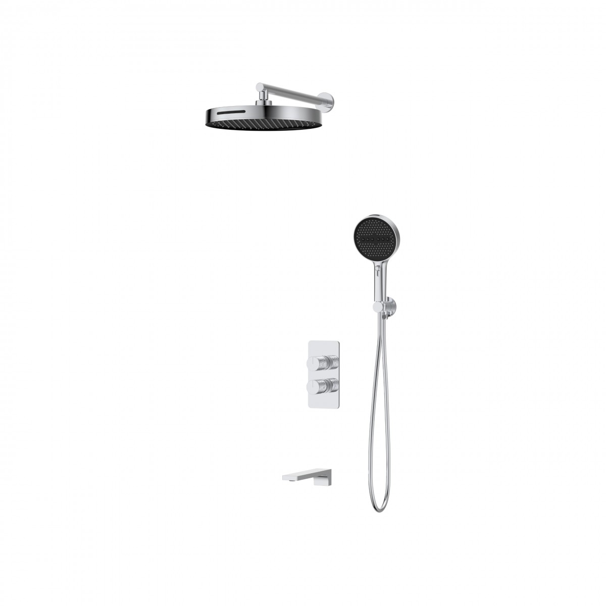 Встраиваемая душевая система Vincea Domus VSFW-5DM1CH (хром)