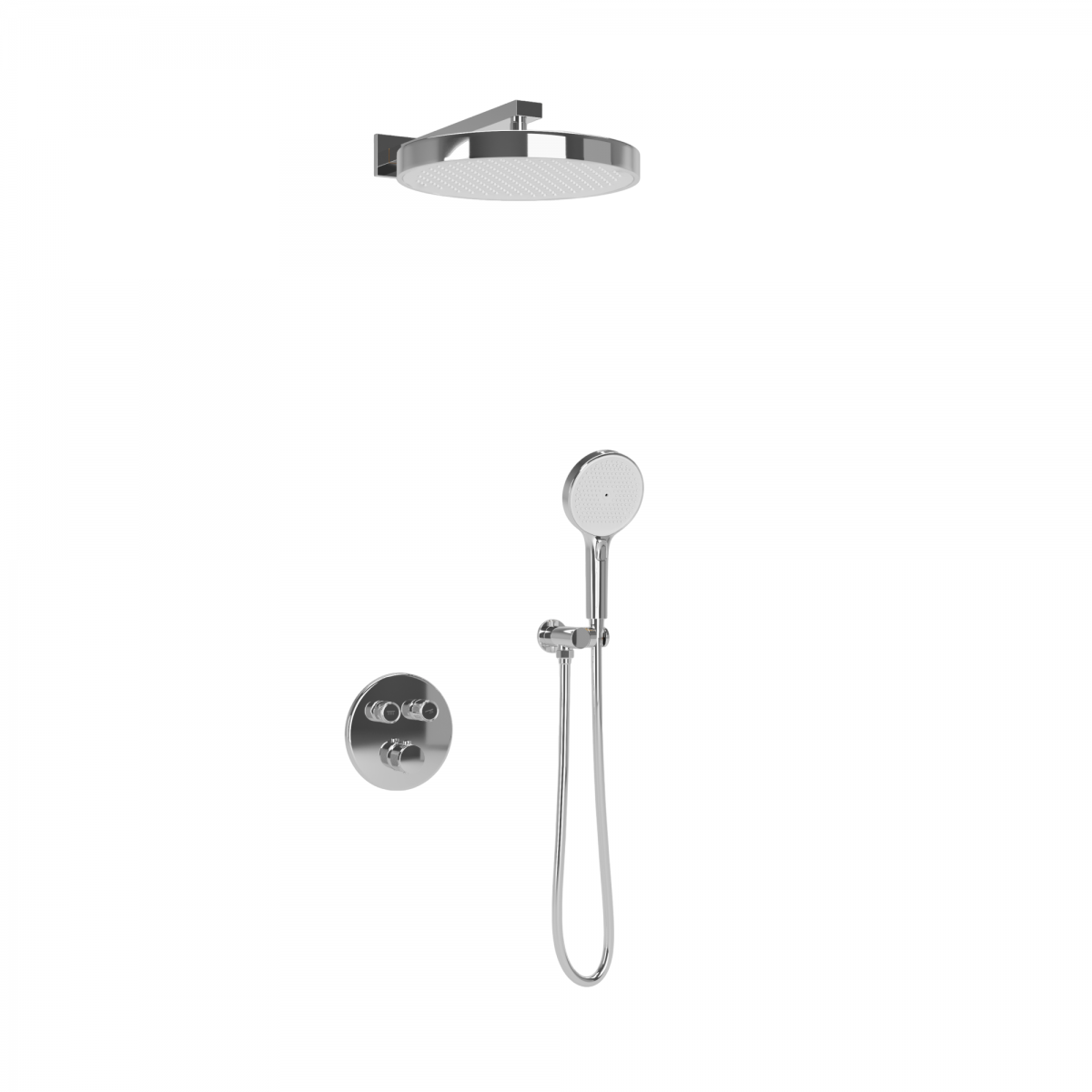 Встраиваемая душевая система Sancos Space SC3006CH (хром) с термостатом