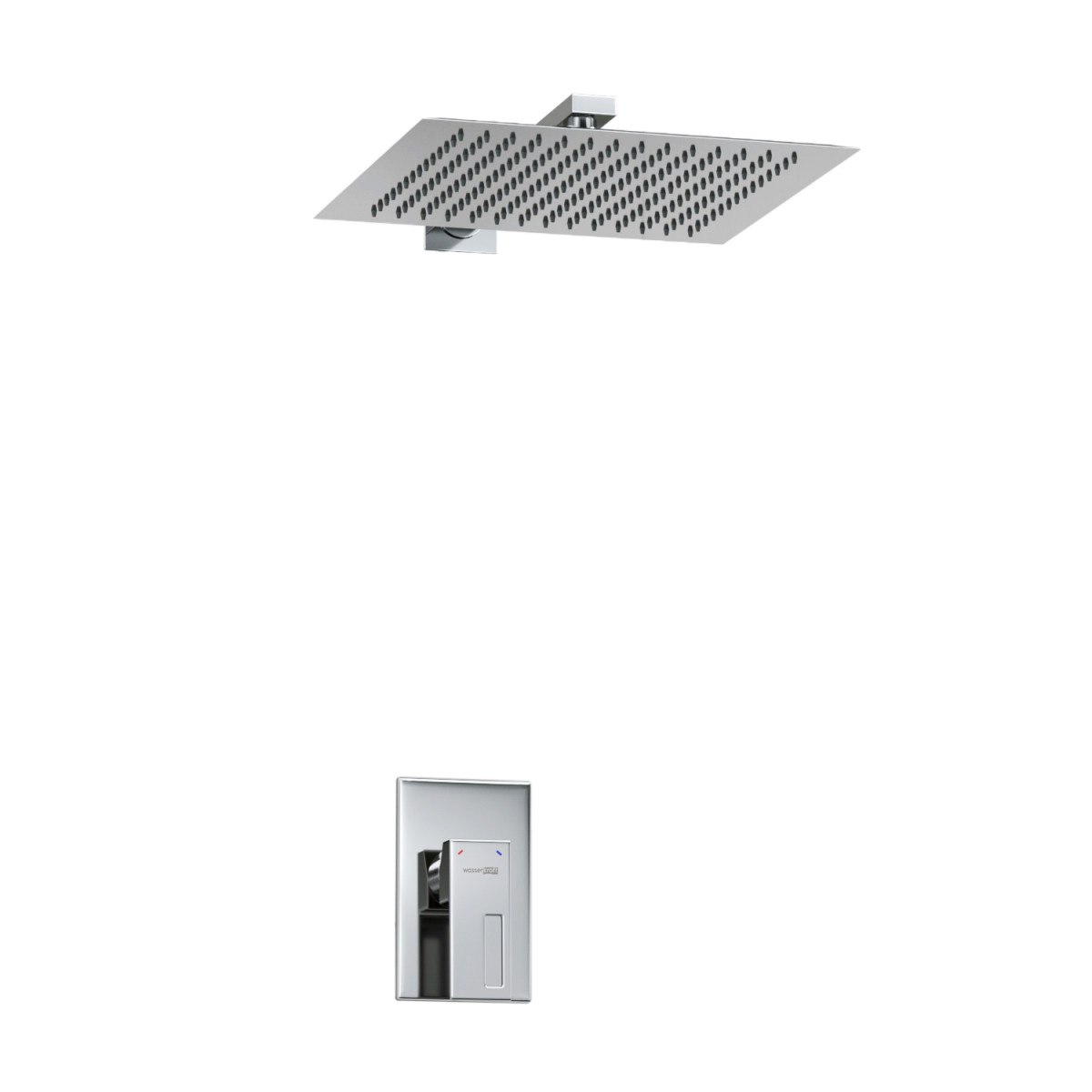 Встраиваемая душевая система WasserKRAFT Alme A12119 (хром)