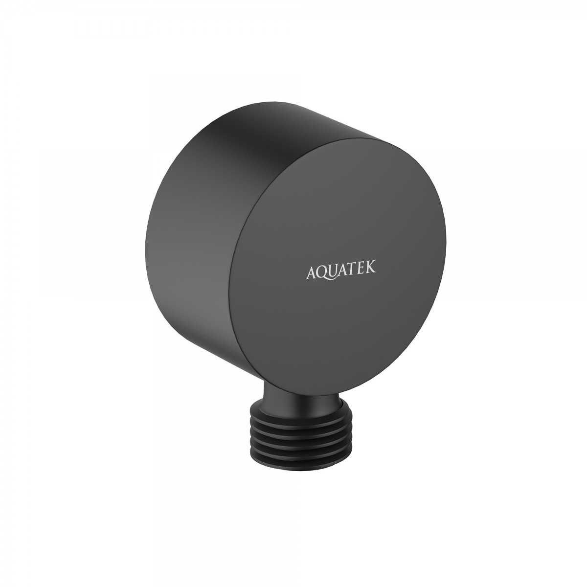 Шланговое подключение Aquatek AQ2457MB (чёрный матовый)