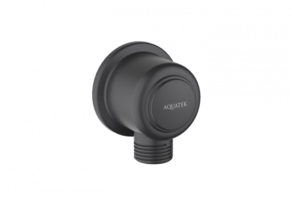 Шланговое подключение Aquatek Классик AQ2461MB (чёрный матовый)