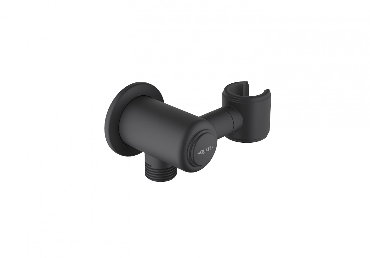 Шланговое подключение Aquatek Классик AQ2462MB (чёрный матовый)