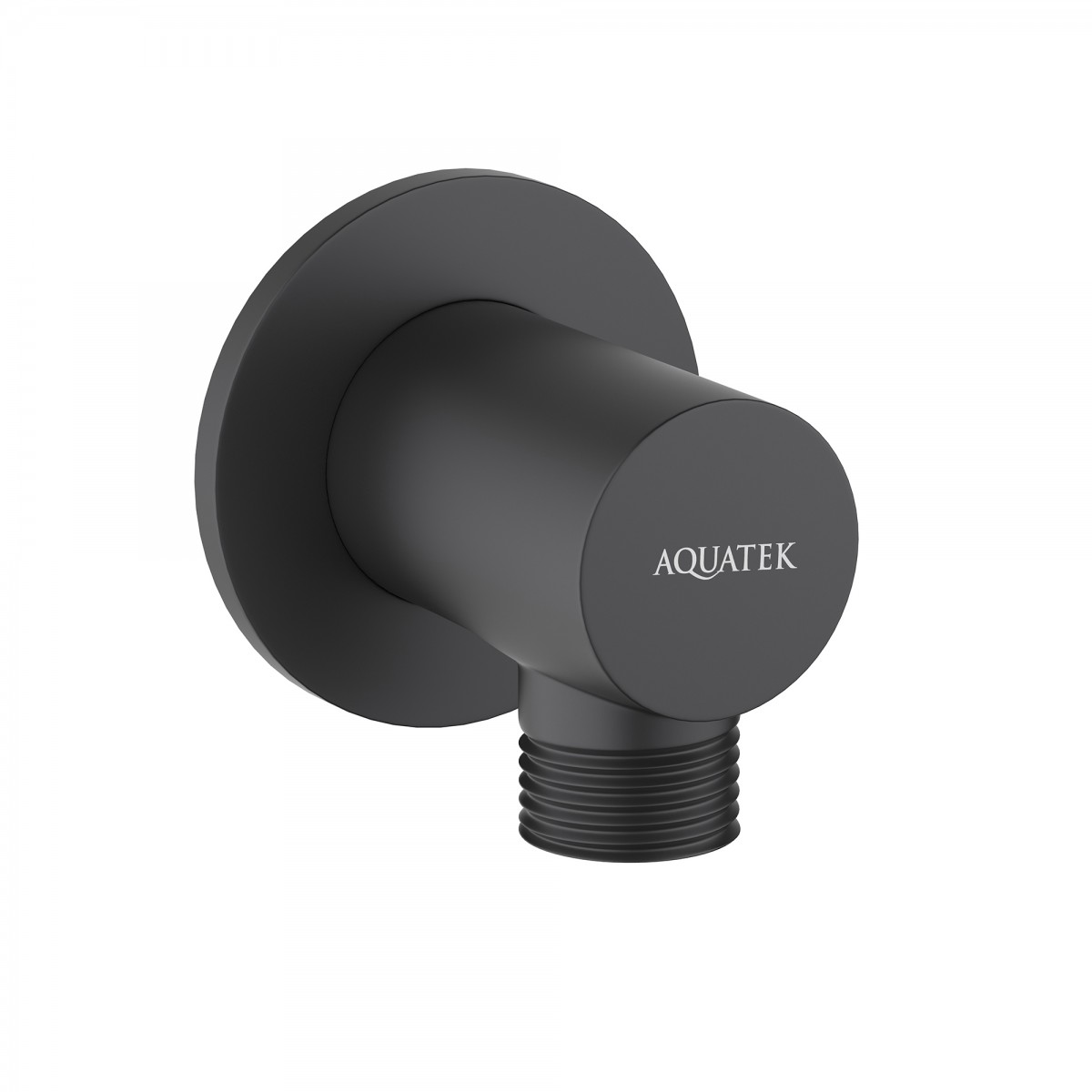 Шланговое подключение Aquatek AQ2456MB (чёрный матовый)