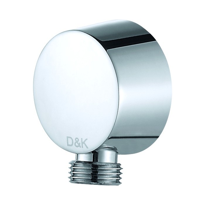 Шланговое подключение D&K DC1004894 (хром)