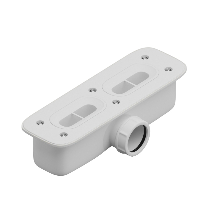 Сифон для поддонов RGW S-15 44241500-01 (белый)