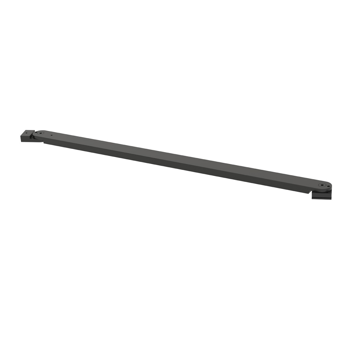 Фиксатор для стеклянной шторки WasserKRAFT Dill D469 (чёрный матовый)