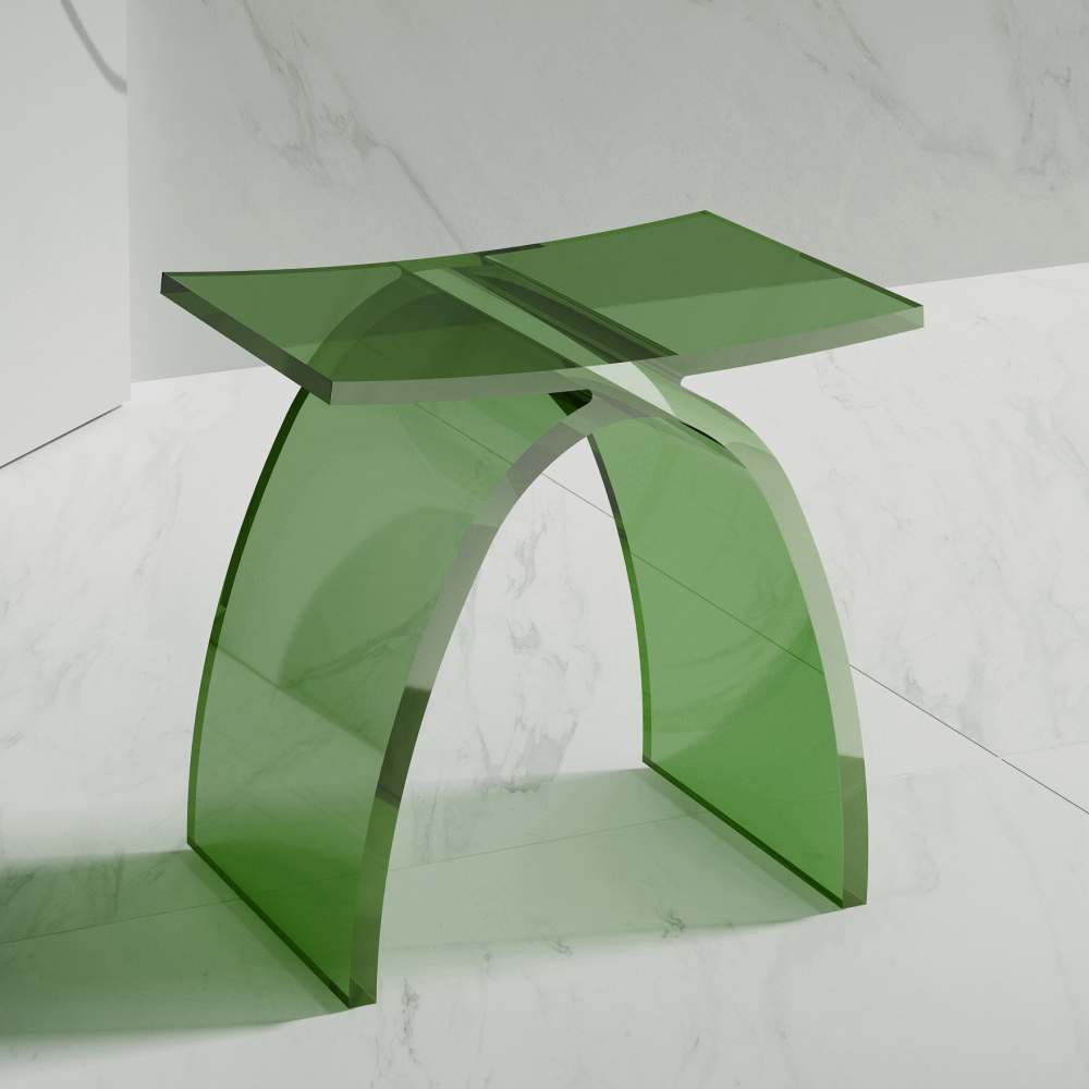 Стул для душа ABBER Kristall AT1739Emerald (зелёный)