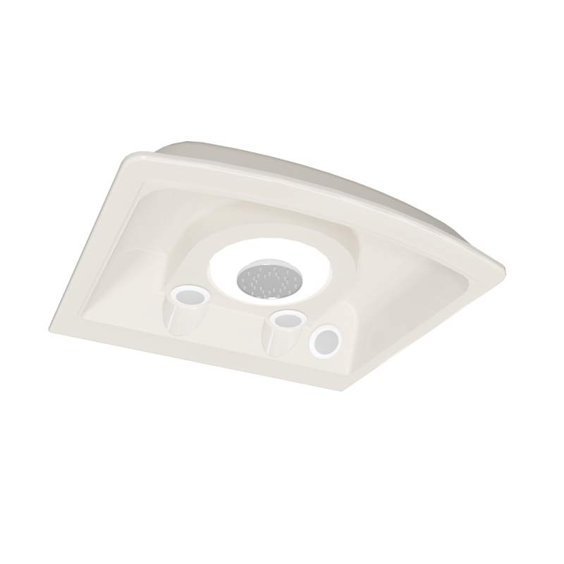 Крыша душевой кабины Radomir Диана 1-39-0-0-0-060 (белый)