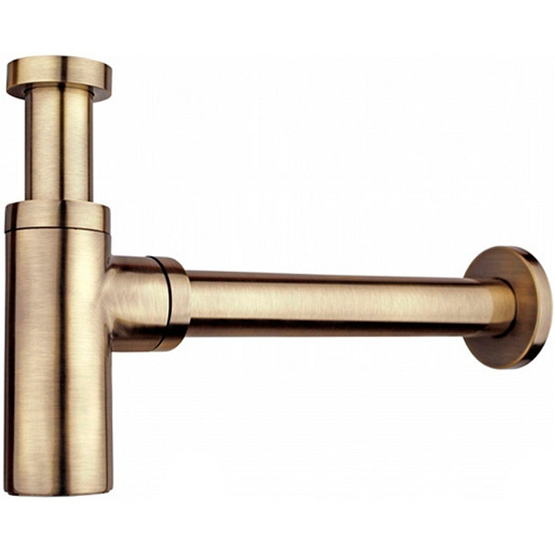 Сифон для раковины SantiLine SL-117 (бронза)