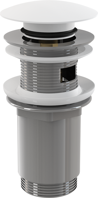 Донный клапан AlcaPlast A392B (белый)
