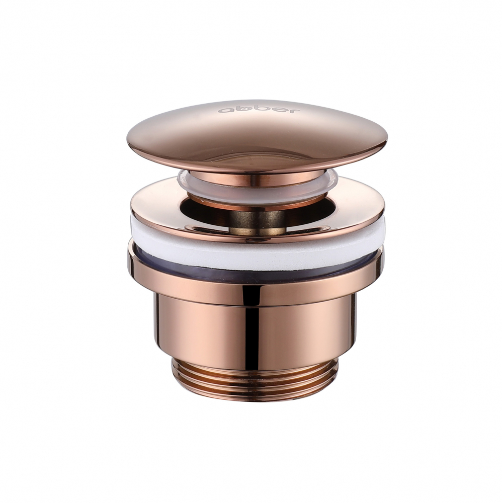 Донный клапан Abber click-clack AF0011RG (розовое золото)