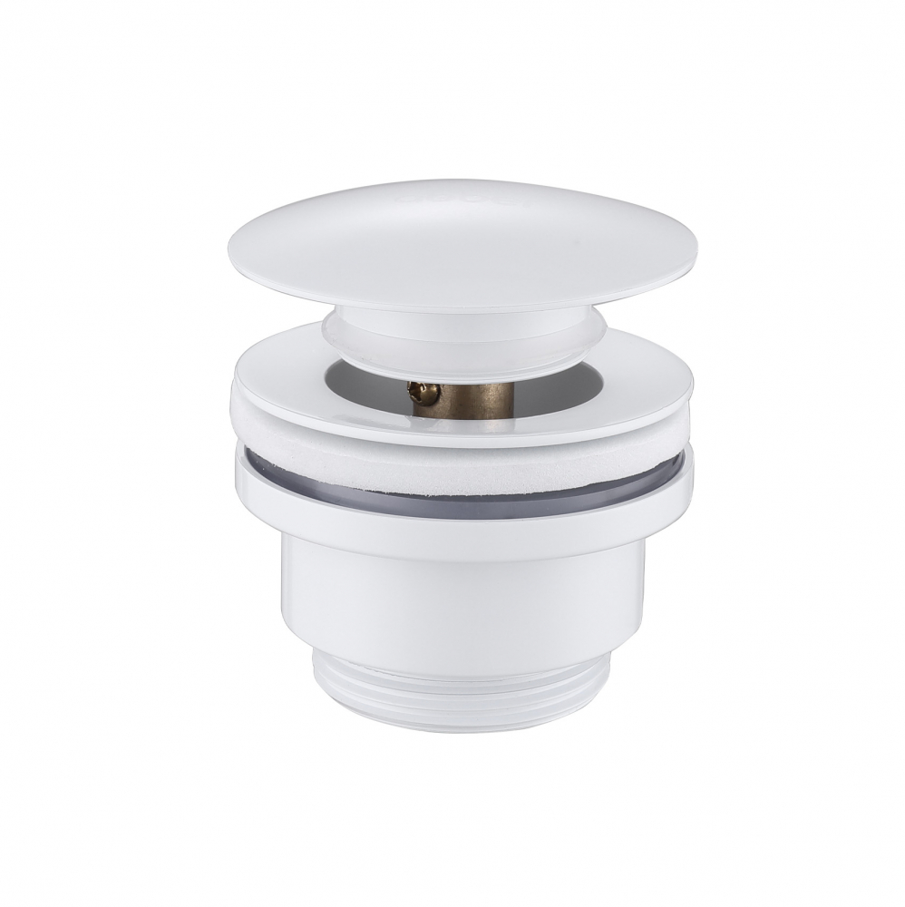 Донный клапан Abber click-clack AF0011W (белый)
