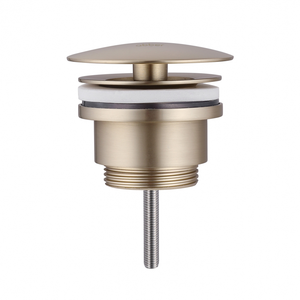 Донный клапан Abber click-clack AF0012G (золото матовое)